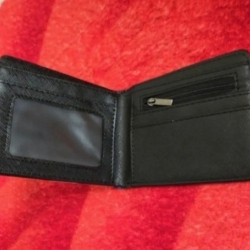 New Jack skellington nightmare before Christmas Halloween horror leather wallet